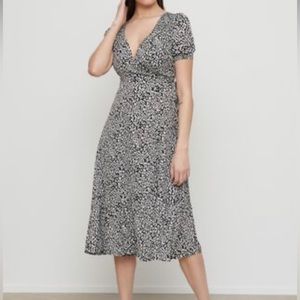 Dynamite floral midi dress